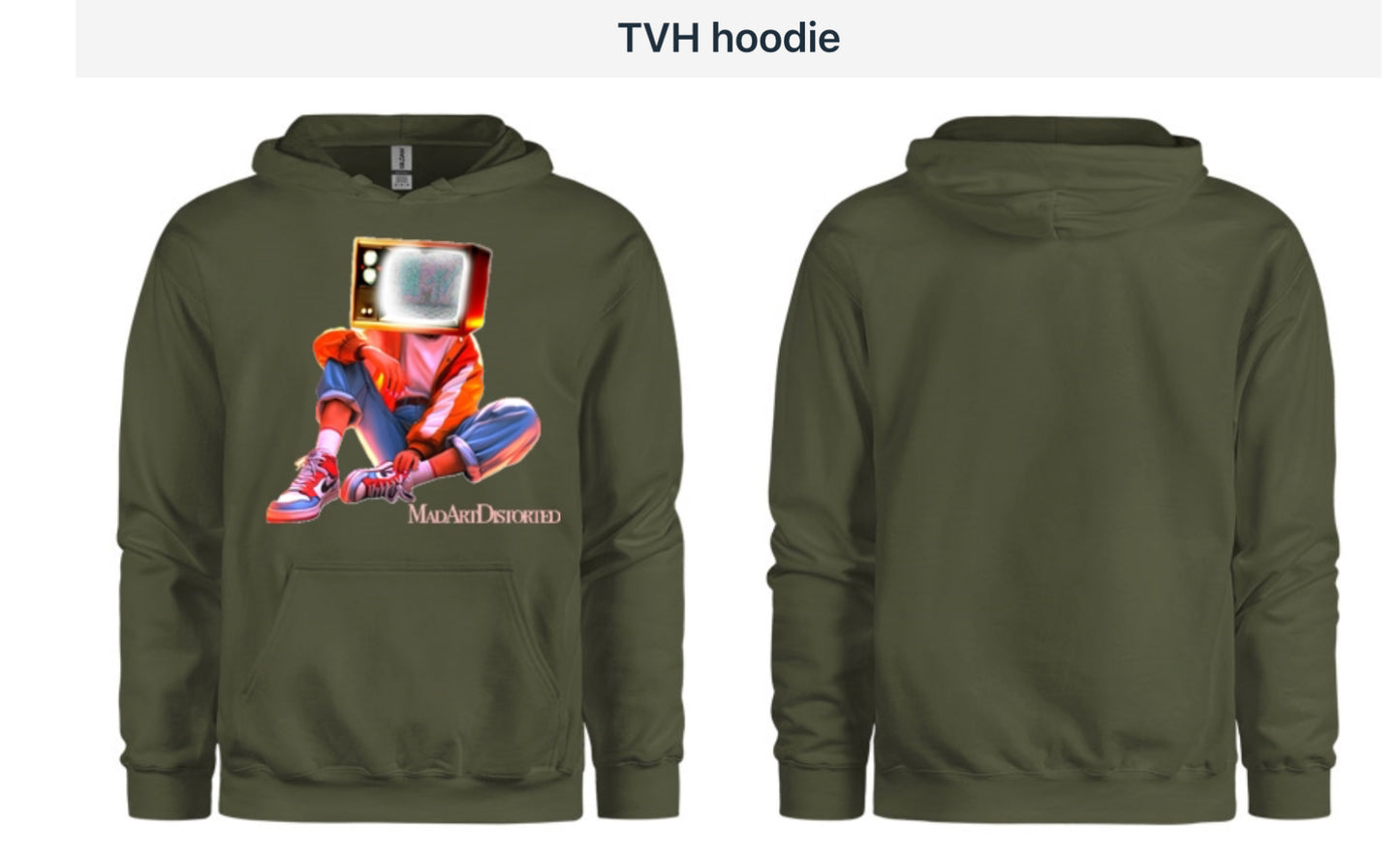 TV Head Hoodie